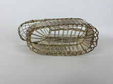 Load image into Gallery viewer, Mid Century French Silver-Plated Wire Work Wine Basket
