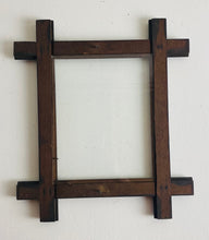 Load image into Gallery viewer, Antique Walnut Adirondack Frame With Glass
